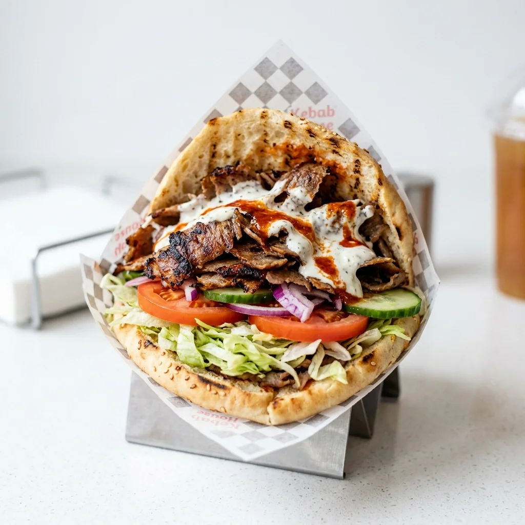 Frischer Döner Kebab